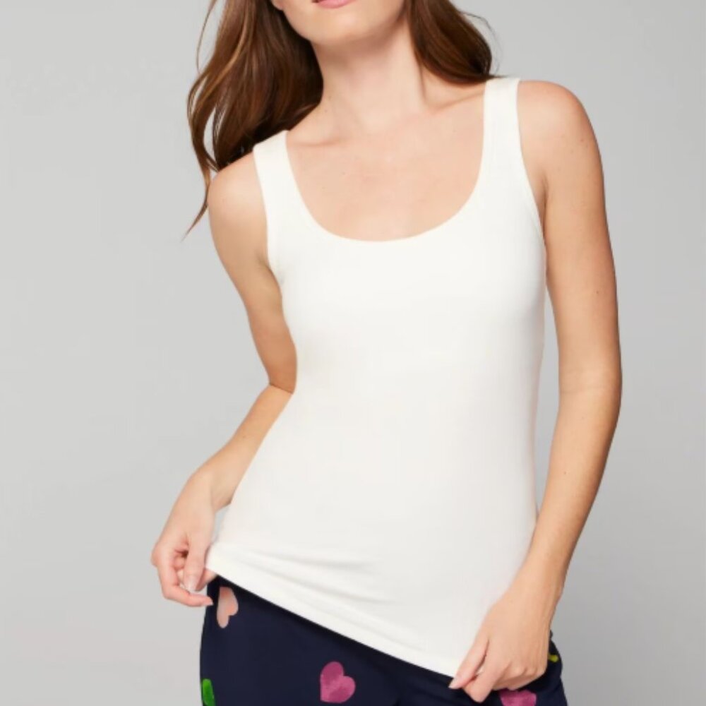 NWT Soma COOL NIGHTS Mix & Match Ribbed Pajama Tank